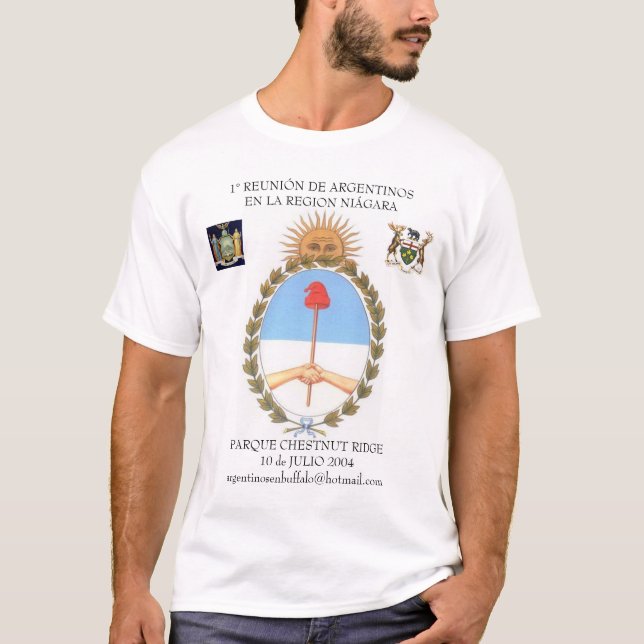 Camiseta Búfalo do en de Argentinos (Frente)