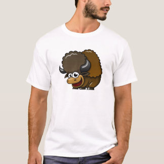 Camiseta Búfalo dos desenhos animados