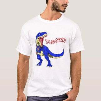 Camiseta Búfalo Nueva York Dinosaur T Rex Futebol Touchdow