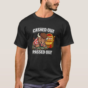 Camiseta Búfalo Sortudo Sacou Desmaiou Cassino Divertido G