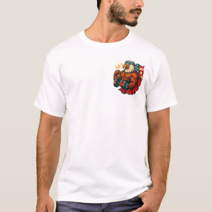 Camiseta Buff Bald Eagle Força Patriótica e Liberdade
