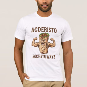 Camiseta Buff Burrito Design Divertido de Ginásio