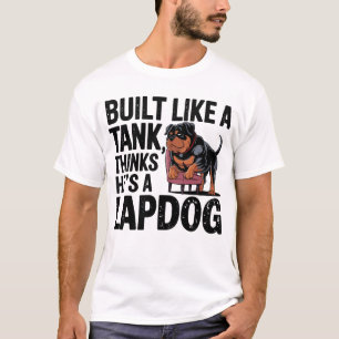 Camiseta Buff Rottweiler - Arte de Cachorro Durão
