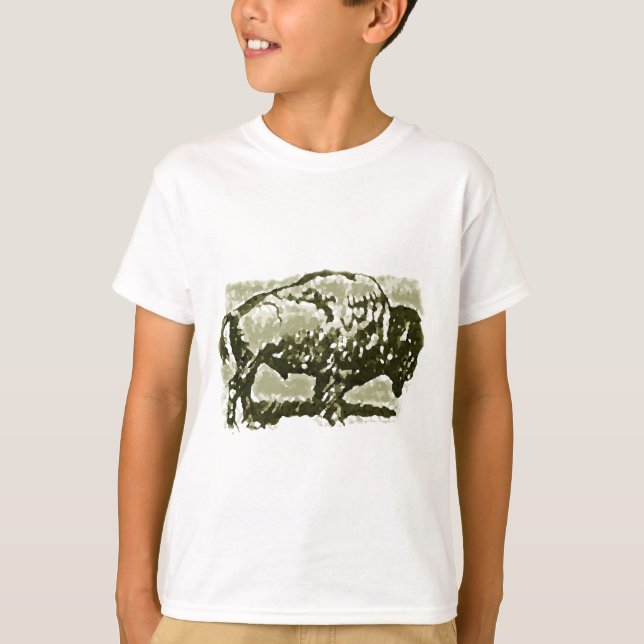 Camiseta Buffalo Art (Frente)