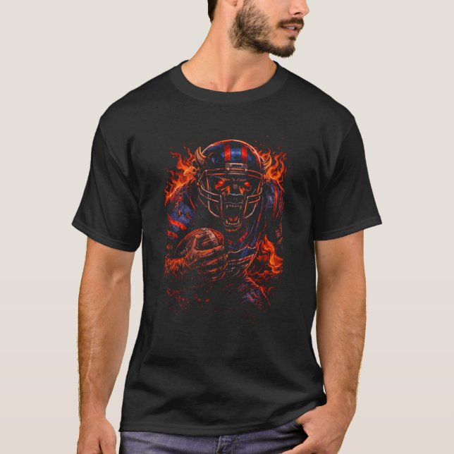 Camiseta Buffalo Bills – Corredor de Carga de Ferro (Frente)