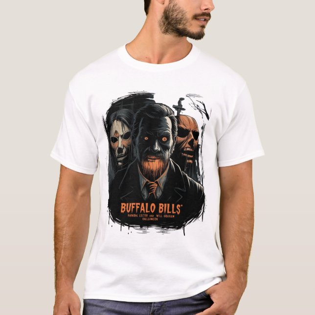 Camiseta buffalo bills halloween (Frente)