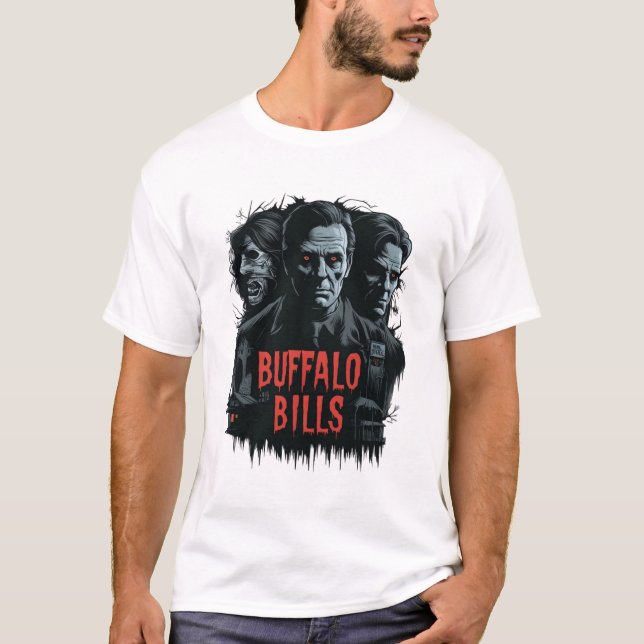 Camiseta buffalo bills halloween (Frente)