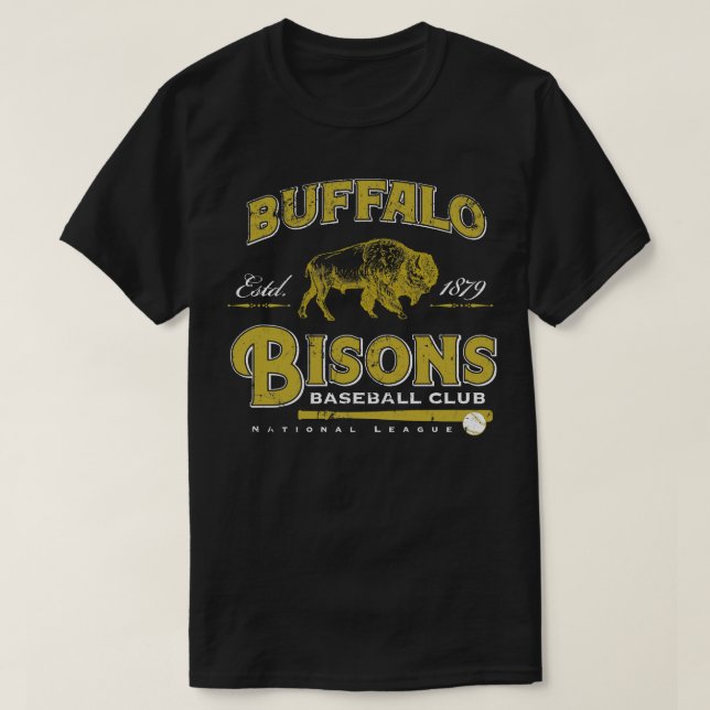 Camiseta Buffalo Bisons (Frente do Design)