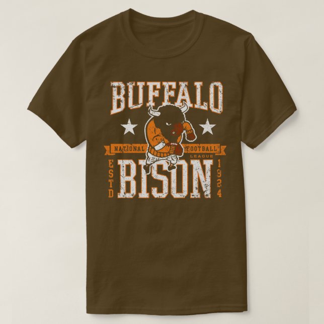Camiseta Buffalo Bisons 1 (Frente do Design)