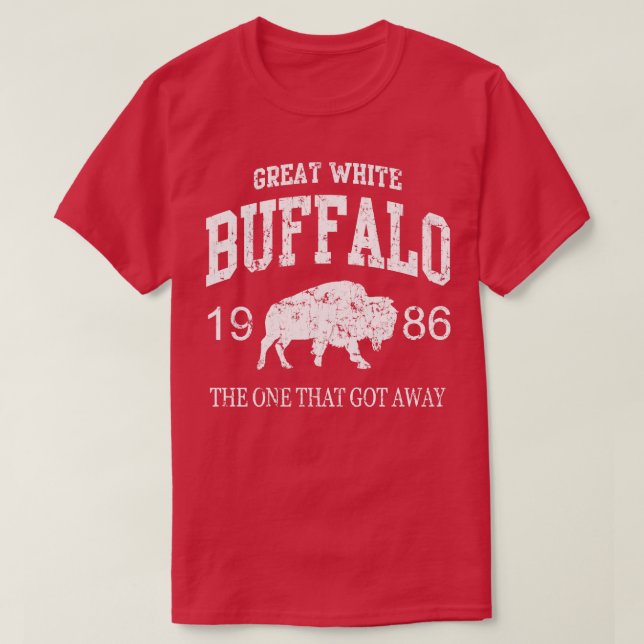 Camiseta Buffalo Branco do Excelente HTTM (Frente do Design)