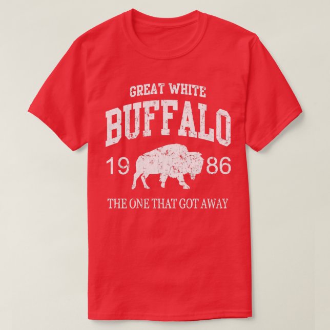Camiseta Buffalo Branco do Excelente HTTM (Frente do Design)