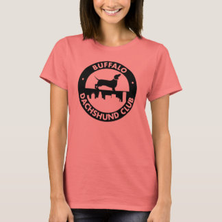 Camiseta Buffalo Dachshund Club Womens Ringer Tshirt