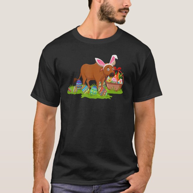 Camiseta Buffalo Easter Ovo Caçando Coelhinhos Buffalo Pásc (Frente)