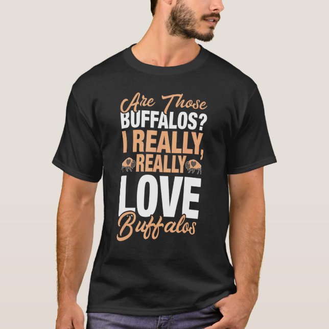 Camiseta Buffalo Eu Adoro Buffalos (Frente)