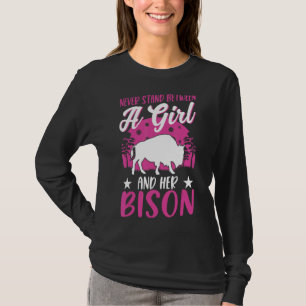 Camiseta Buffalo Girl Bison Water Buffalo