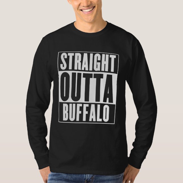 Camiseta Buffalo - hetero fora de Buffalo (Frente)