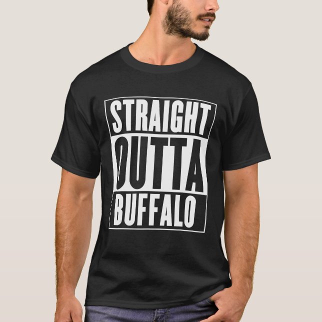 Camiseta Buffalo - hetero fora de Buffalo (Frente)