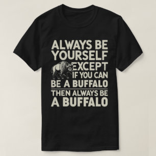 Camiseta Buffalo Lover Bison Wildlife Fan