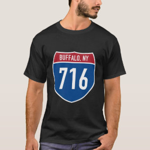 Camiseta Buffalo New York Buffalo Ny Highway Interstate Sig