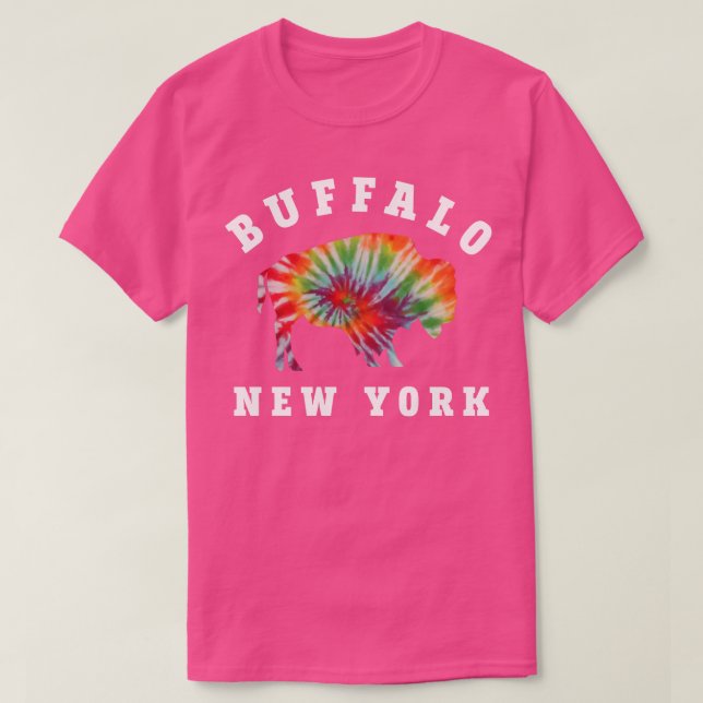 Camiseta Buffalo New York Tie Dye (Frente do Design)