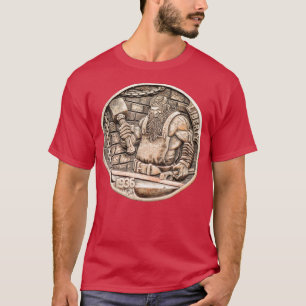 Camiseta Buffalo Nickel Hobo Coin Viking Blacksmige Forge