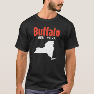 Camiseta Buffalo Nova Iorque, Estados Unidos, Viagem Nova I