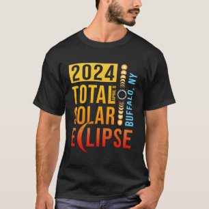 Camiseta Buffalo Nova Iorque Total Eclipse Solar 2024