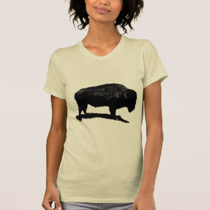 Camiseta Buffalo Preto e Branco