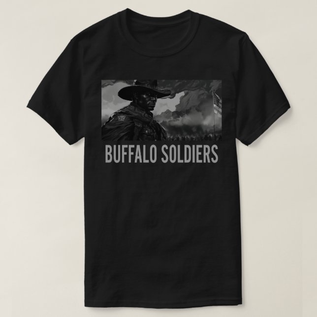 Camiseta BUFFALO SOLDADOS Sólidos 1 (Frente do Design)
