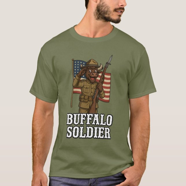 Camiseta Buffalo Soldier (Frente)