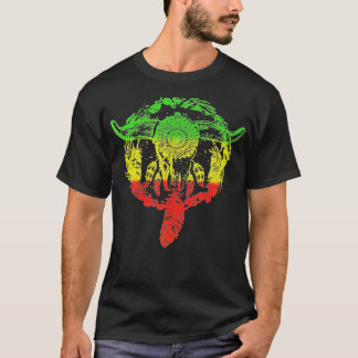 Camiseta Buffalo Soldier Rastafari