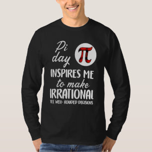 Camiseta Buffalo Xadrez Pi Símbolo Pi Dia me inspira matemá