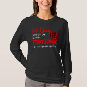Camiseta Buffalo Xadrez Pi Símbolo Pi Dia me inspira matemá