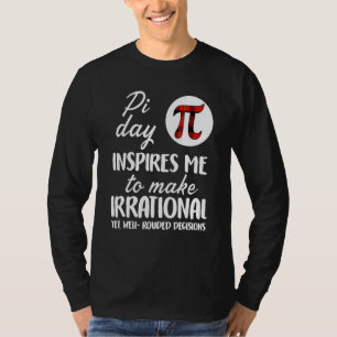 Camiseta Buffalo Xadrez Pi Símbolo Pi Dia me inspira matemá