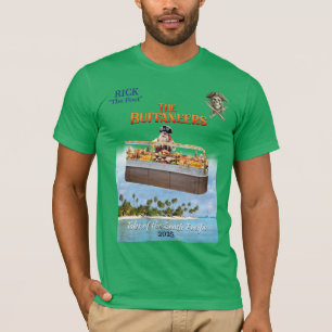 Camiseta Buffaneers com Buffet para T-Shirt de poço de Rick