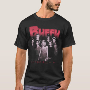 Camiseta Buffy, O Vampiro Atirado Do Grupo De Caçadores