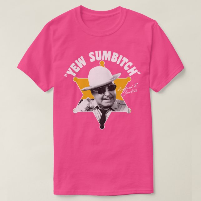 Camiseta Buford T Justice (Frente do Design)