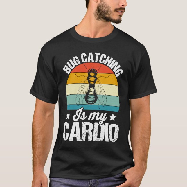 Camiseta Bug  Insect Science  Bug Catching is my Cardio  15 (Frente)