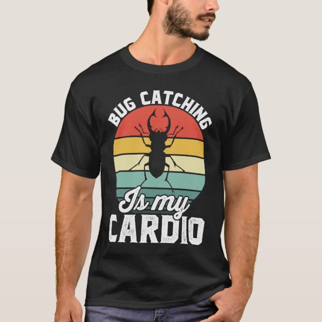 Camiseta Bug  Insect Science  Bug Catching is my Cardio  16 (Frente)