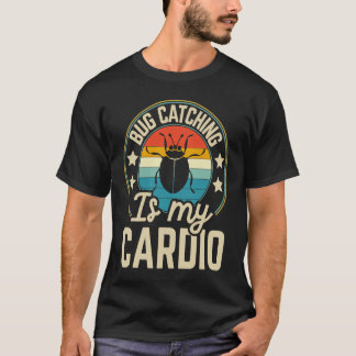 Camiseta Bug Insect Science Bug Catching is my Cardio 19