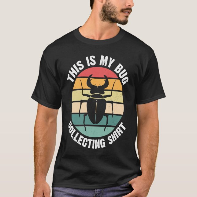 Camiseta Bug  Insect Science This is My Bug Collecting Outf (Frente)