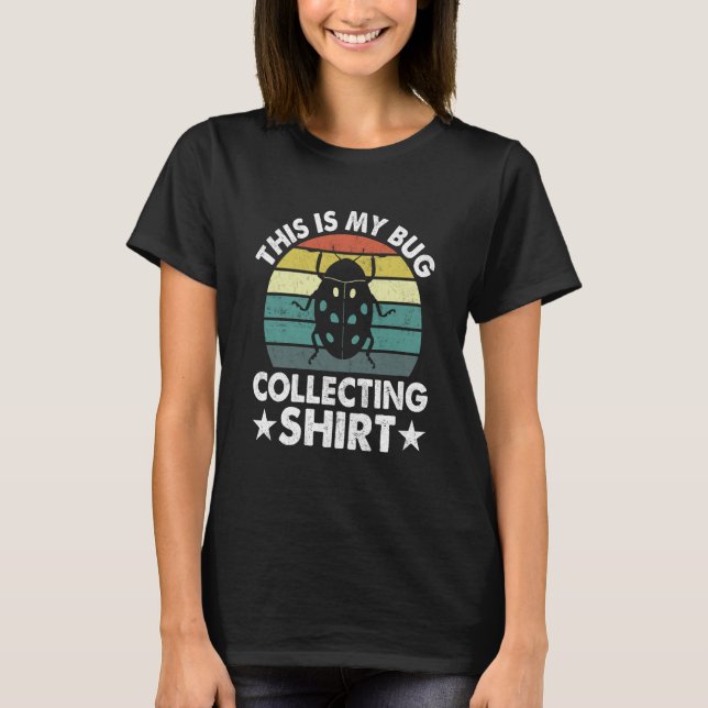 Camiseta Bug Insect Science This is My Bug Collecting Outfi (Frente)