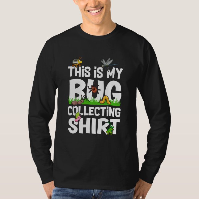 Camiseta Bug Insect Science This is My Bug Collecting Outfi (Frente)