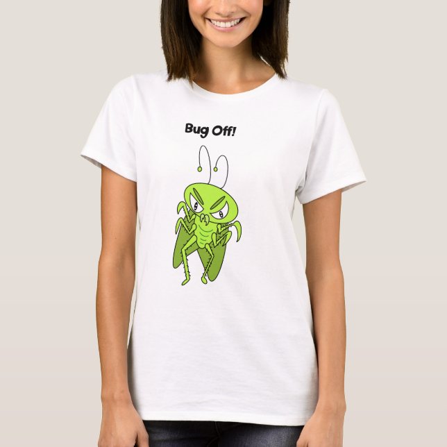 Camiseta Bug Off Mulheres (Frente)