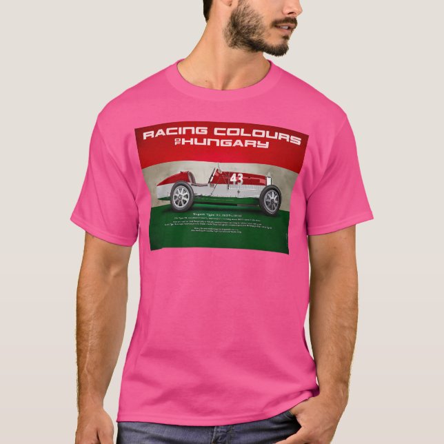 Camiseta Bugatti 35B Hungria (Frente)