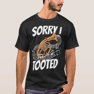 Camiseta Bugler, desculpe, eu toquei com Horn