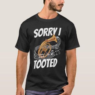 Camiseta Bugler, desculpe, eu toquei com Horn