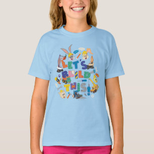 Camiseta BUGS BUNNY BUILDERS™ Colagem "Vamos Construir"