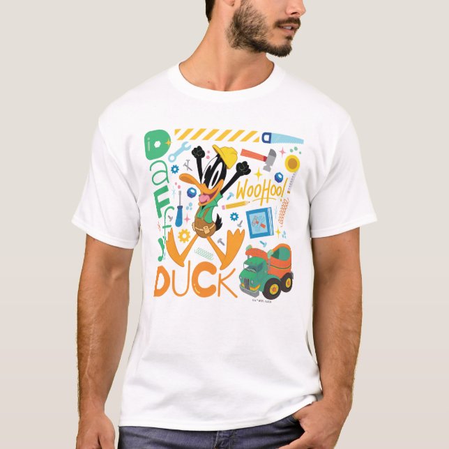 Camiseta BUGS BUNNY BUILDERS™| Ferramentas de trabalho do D (Frente)