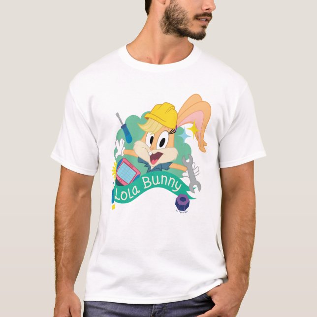 Camiseta BUGS BUNNY BUILDERS™| Gráfico de Personagem Lola B (Frente)